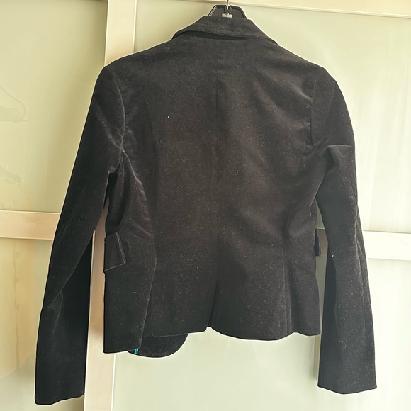 Black Velvet Jacket - Picture 3 of 4